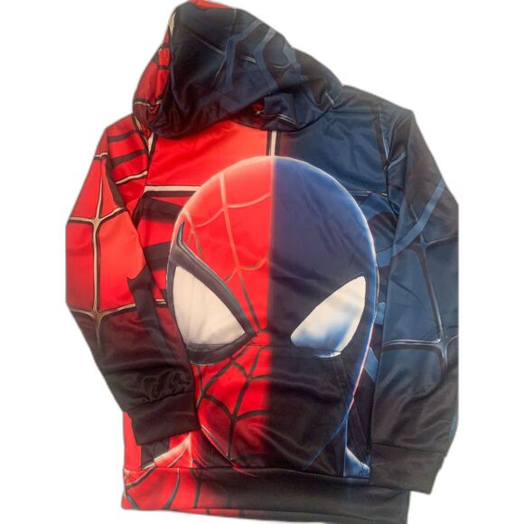 Marvel Spiderman/Venom Zip Up Youth Sweatshirt - Picture 1 of 4